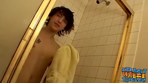 Twink shower, gay, gay emo twinks