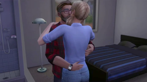 Naughty Sims 4 series: Episode 1 - The Seductive New Neighbor