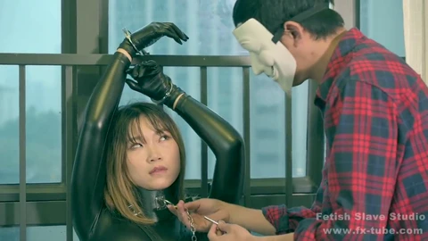 Filmy hd, catsuit, leather girl