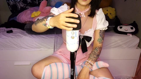 Asmr, ponytails, sfw